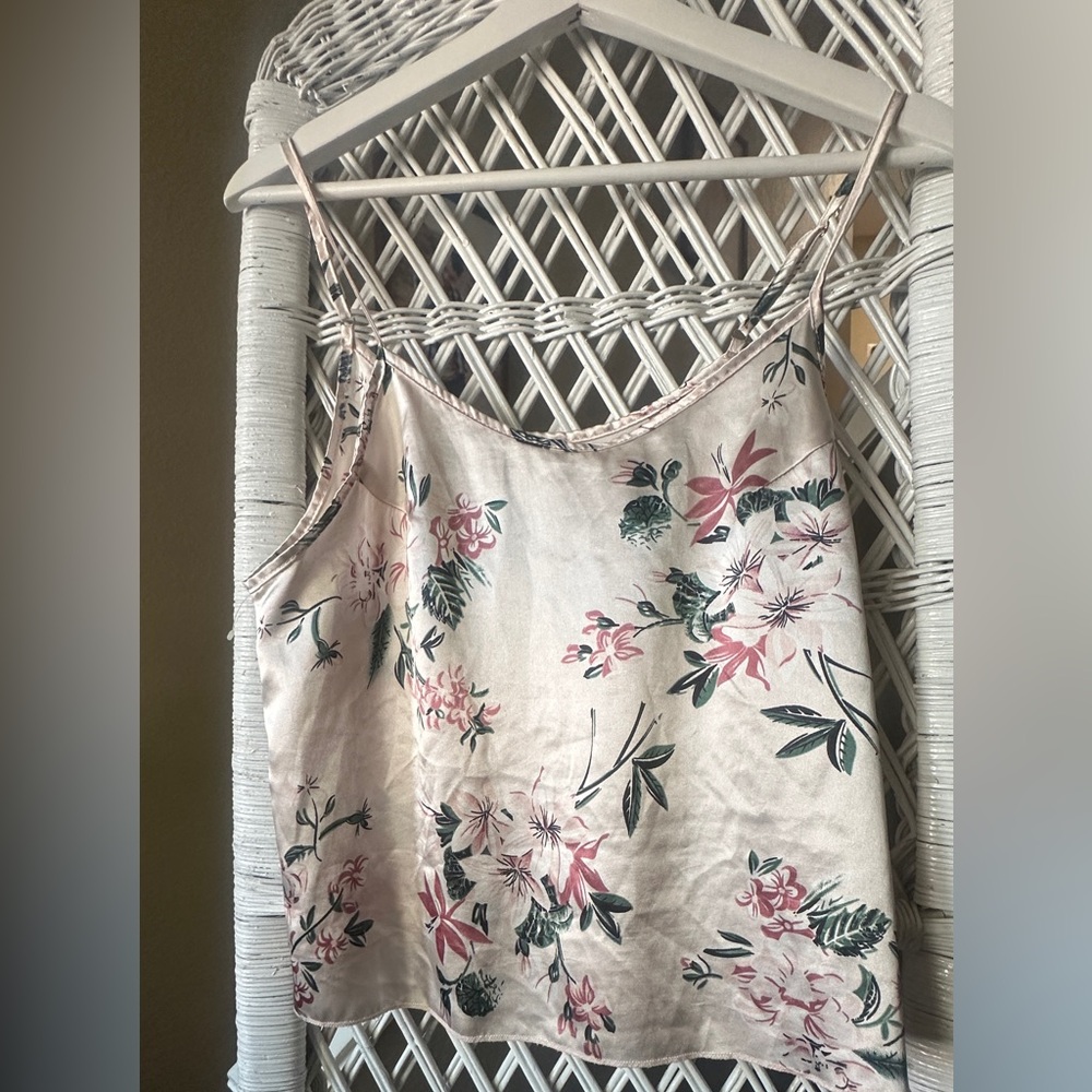 🌼🌞SUMMER SOUL🌼 rose floral silk summer top